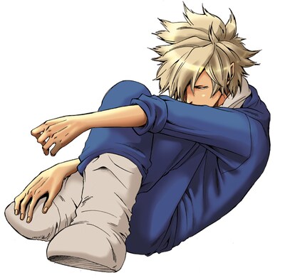 月刊コミック＠バンチ5月号からスタートする、井田ヒロトの新連載「誰かカフカを守って」カット。