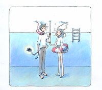 今日マチ子「センネン画報」より。