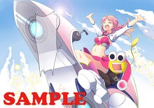 海冬レイジ原作、飯田のぎ作画「未来少女エモモーション」。