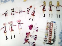 「ゆるゆり」アニメ設定画。(C)なもり/一迅社・七森中ごらく部