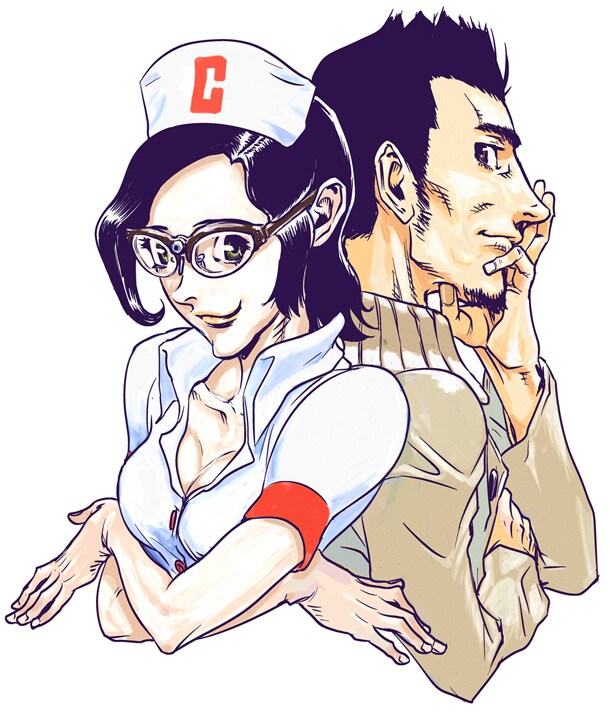 「変身保証コスプレ屋」カット。