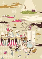 しきみによるイラスト。