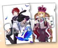 創刊号に付属するクリアファイル。