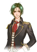 青月が手がけた、九龍院要のゲーム用キャラクターデザイン。(C)TECMO KOEI GAMES CO., LTD. All rights reserved.