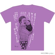 市川ラクによるTシャツ。