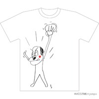 しりあがり寿によるTシャツ。