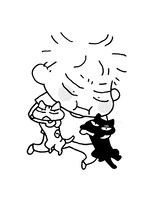 フライヤーに使用された伊藤描き下ろしのイラスト。