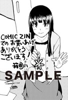 COMIC ZIN特典のペーパー。