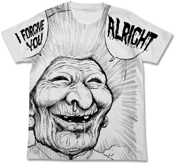 「罪と罰」のTシャツ「ババアTシャツ」。