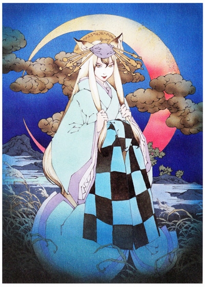 月刊コミックバーズ（幻冬舎コミックス）連載マンガ「BEAST of EAST」より妲己（だっき）。 (c)山田章博/幻冬舎