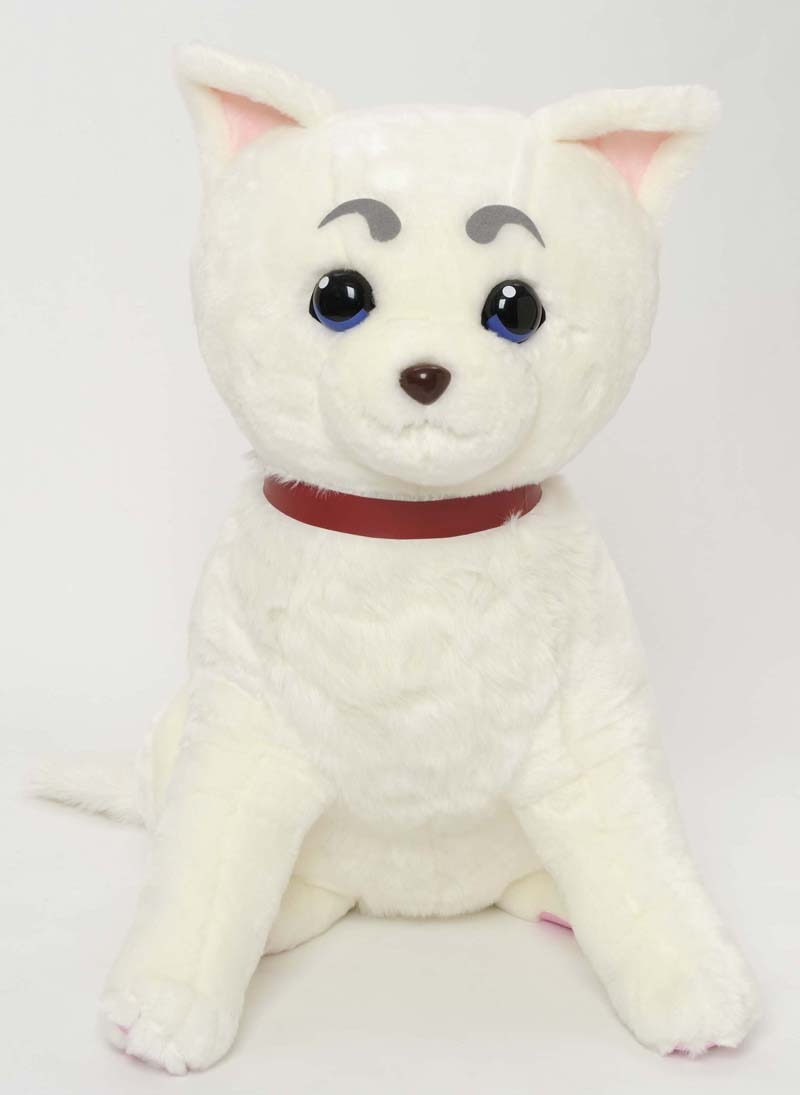 超BIGぬいぐるみ 定春。※画像は製作途中のもの (C)空知英秋／集英社・テレビ東京・電通・サンライズ・アニプレックス