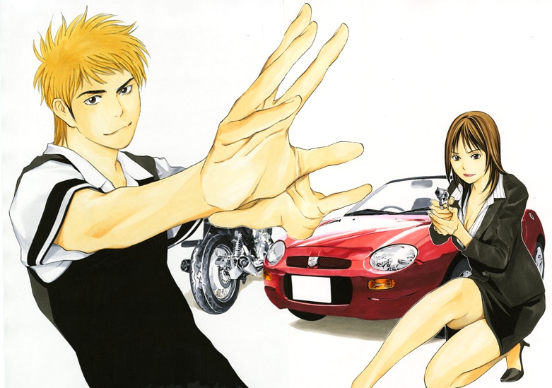 「サイコメトラー」扉イラスト