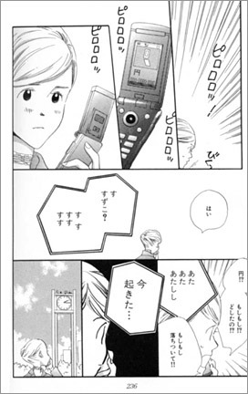 「谷川史子純愛読みきり集 H」収録の「スパイラル ホリデイ」より。