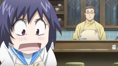 アニメの場面写真。(C)2011 やまむらはじめ・小学館／案山子保存協会