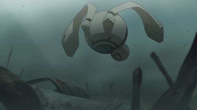 アニメの場面写真。(C)2011 やまむらはじめ・小学館／案山子保存協会