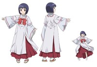 詩緒の設定画。(C)2011 やまむらはじめ・小学館／案山子保存協会