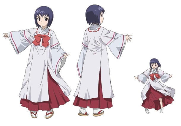 詩緒の設定画。(C)2011 やまむらはじめ・小学館／案山子保存協会