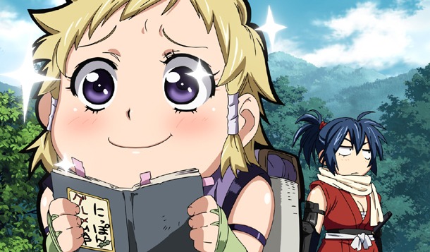 アニメ「魔乳秘剣帖」の場面写真。(C)2011 Hideki Yamada/PUBLISHED BY ENTERBRAIN，INC./魔乳秘剣帖製作委員会