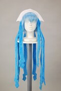 「侵略！イカ娘」コスプレ衣装の帽子。ウィッグ部分は含まれないので注意。(c)安部真弘（週刊少年チャンピオン）／海の家れもん