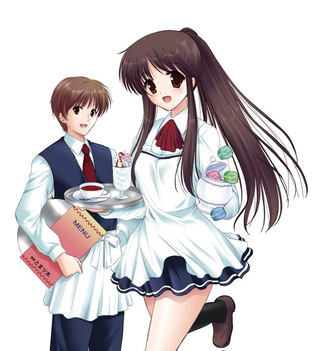 「喫茶とまり木 営業中！」カット。