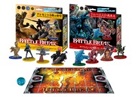 フィギュア4体、バトルコイン10枚、キャッスルコイン4枚、ダイス1個、バトルシート1枚が入ったスターターセット。