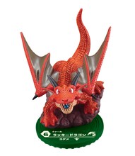 鳥山明デザインのフィギュア「ラッキードラゴン」。