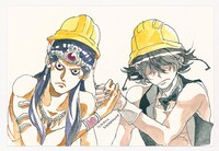 原画4「マーラとルシファー」