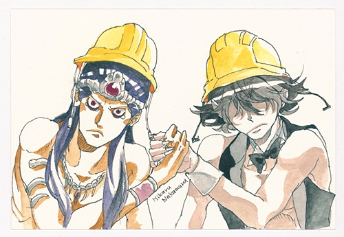原画4「マーラとルシファー」