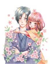 リカチ「明治緋色綺譚」カット。