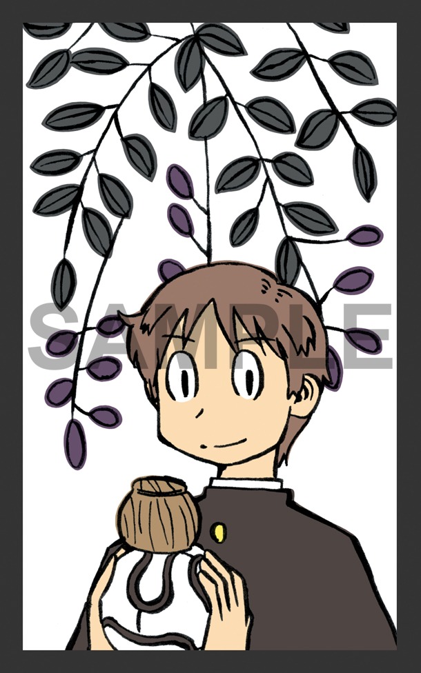 特典の花札。(C)あらゐけいいち・角川書店/東雲研究所 (C)あらゐけいいち・角川書店