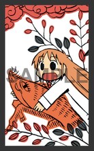 特典の花札。(C)あらゐけいいち・角川書店/東雲研究所 (C)あらゐけいいち・角川書店