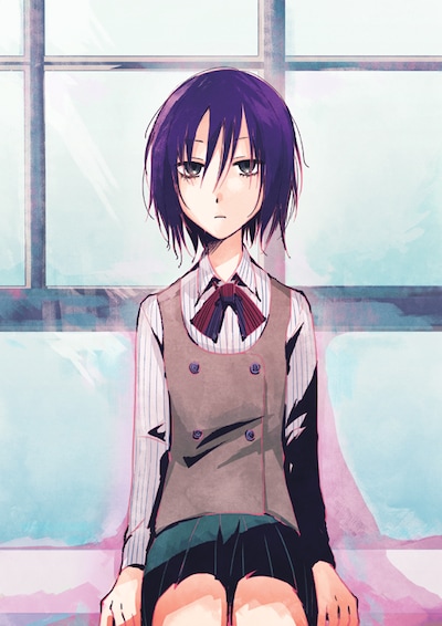 五十嵐嵐の読み切り「ダウンタウントレイン」カット。