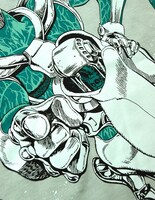 「HIEROPHANT GREEN」Light Green (C)Hirohiko Araki & LUCKY LAND COMMUNICATIONS / SHUEISHA