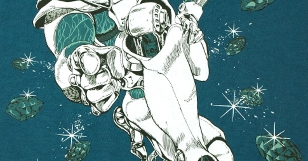 ジョジョ」ハイエロファントグリーンがTシャツにッッ - コミックナタリー