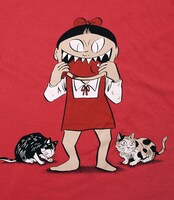 「ねこ娘」Tシャツ (C)水木プロダクション