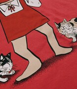「ねこ娘」Tシャツ (C)水木プロダクション