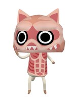 超大型巨人の衣装を着たアイルー。キモカワなデザインはインパクト大。(c)CAPCOM CO.， LTD. 2011 ALL RIGHTS RESERVED.