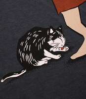 「ねこ娘」Tシャツ (C)水木プロダクション