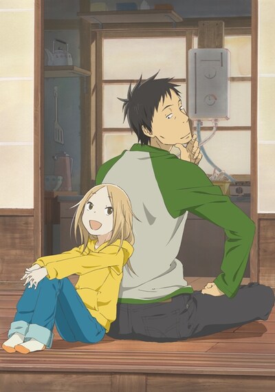 アニメ「うさぎドロップ」メインビジュアル (C)2011 宇仁田ゆみ/祥伝社/アニメ「うさぎドロップ」製作委員会