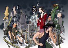 伊藤静「モンスターフェイク」予告カット(c)伊藤静／講談社