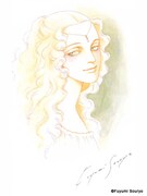 待ち受けイラスト「ルクレツィア」