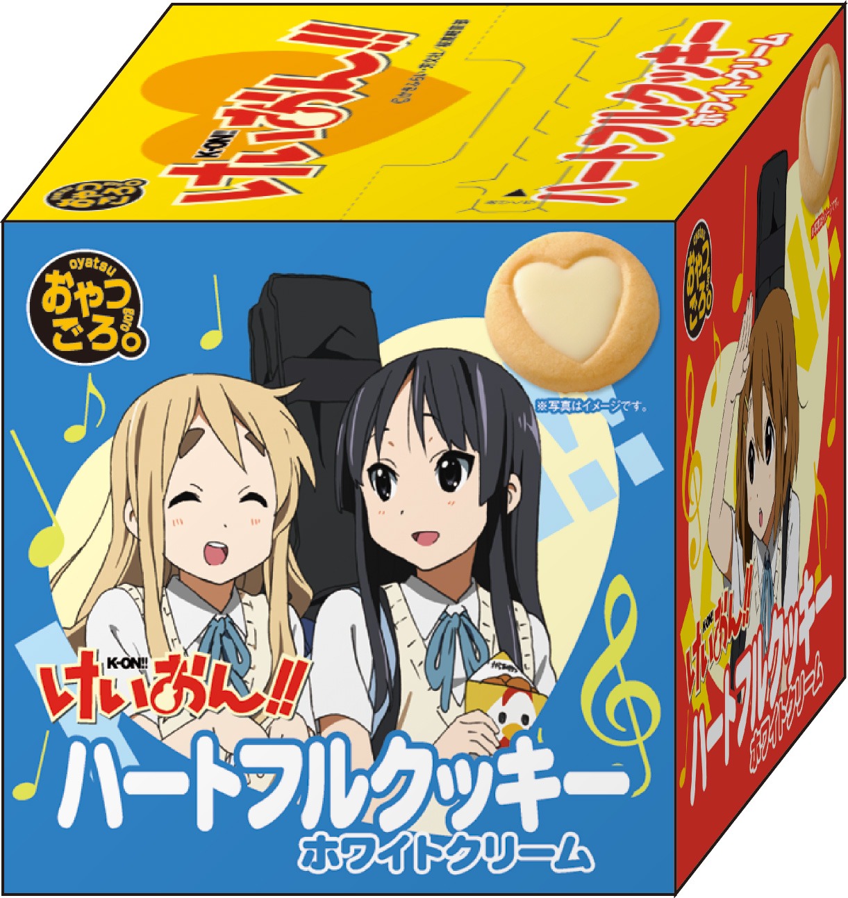 「おやつごろ。ハートフルクッキーホワイトクリーム」（C）かきふらい・芳文社／桜高軽音部