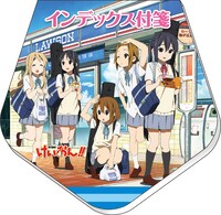 「けいおん!!インデックス付箋」（C）かきふらい・芳文社／桜高軽音部