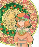 読み切り「素敵な面倒さん」カット。