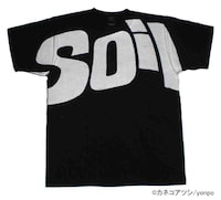 「SOIL」ロゴTシャツ（M）。こちらはyonpoのサイトのみで販売。