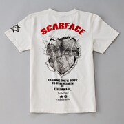 「範馬刃牙 Scarface Tシャツ」ホワイト(C)板垣恵介/FWD Inc.