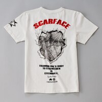 「範馬刃牙 Scarface Tシャツ」ホワイト(C)板垣恵介/FWD Inc.