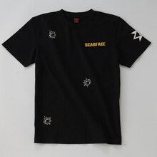 「範馬刃牙 Scarface Tシャツ」ブラック(C)板垣恵介/FWD Inc.