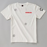「範馬刃牙 Scarface Tシャツ」ホワイト(C)板垣恵介/FWD Inc.