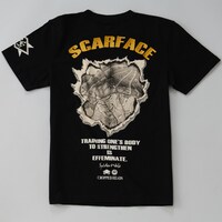 「範馬刃牙 Scarface Tシャツ」ブラック(C)板垣恵介/FWD Inc.